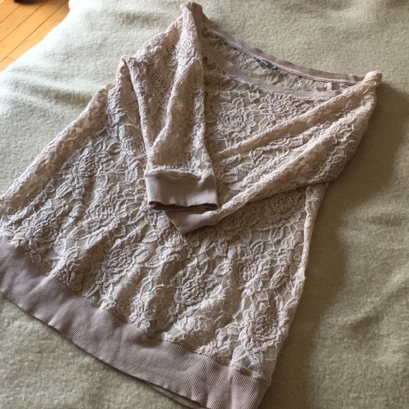 EXPRESS Floral Laced Top! - Picture 9 of 12